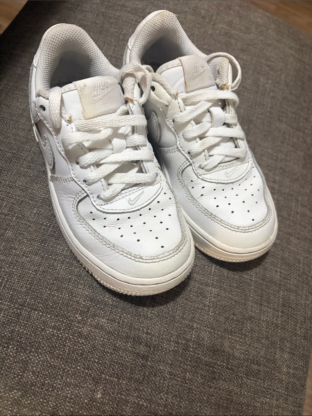 Nike Kids' White Low-Top Sneakers